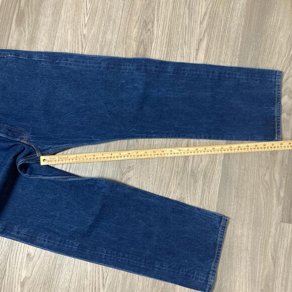 Vintage Y2K Levi's 501 Blue Jeans Size 36x32 - Picture 4 of 8